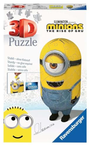 Ravensburger 3D Puzzle Minion Jeans 11199 - Minions 2-54 Teile - für Minion Fans ab 6 Jahren von Ravensburger