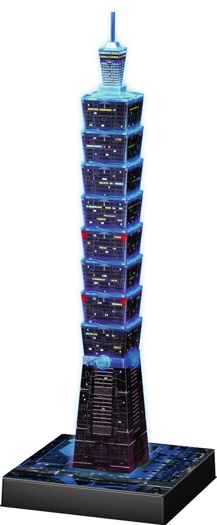 Ravensburger 3D Puzzle Night Edition - Taipei 216 Teile Puzzle Ravensburger-11149 Ravensburger 3D Puzzle Night Edition - Taipei 216 Teile Puzzle Ravensburger-11149 von Ravensburger