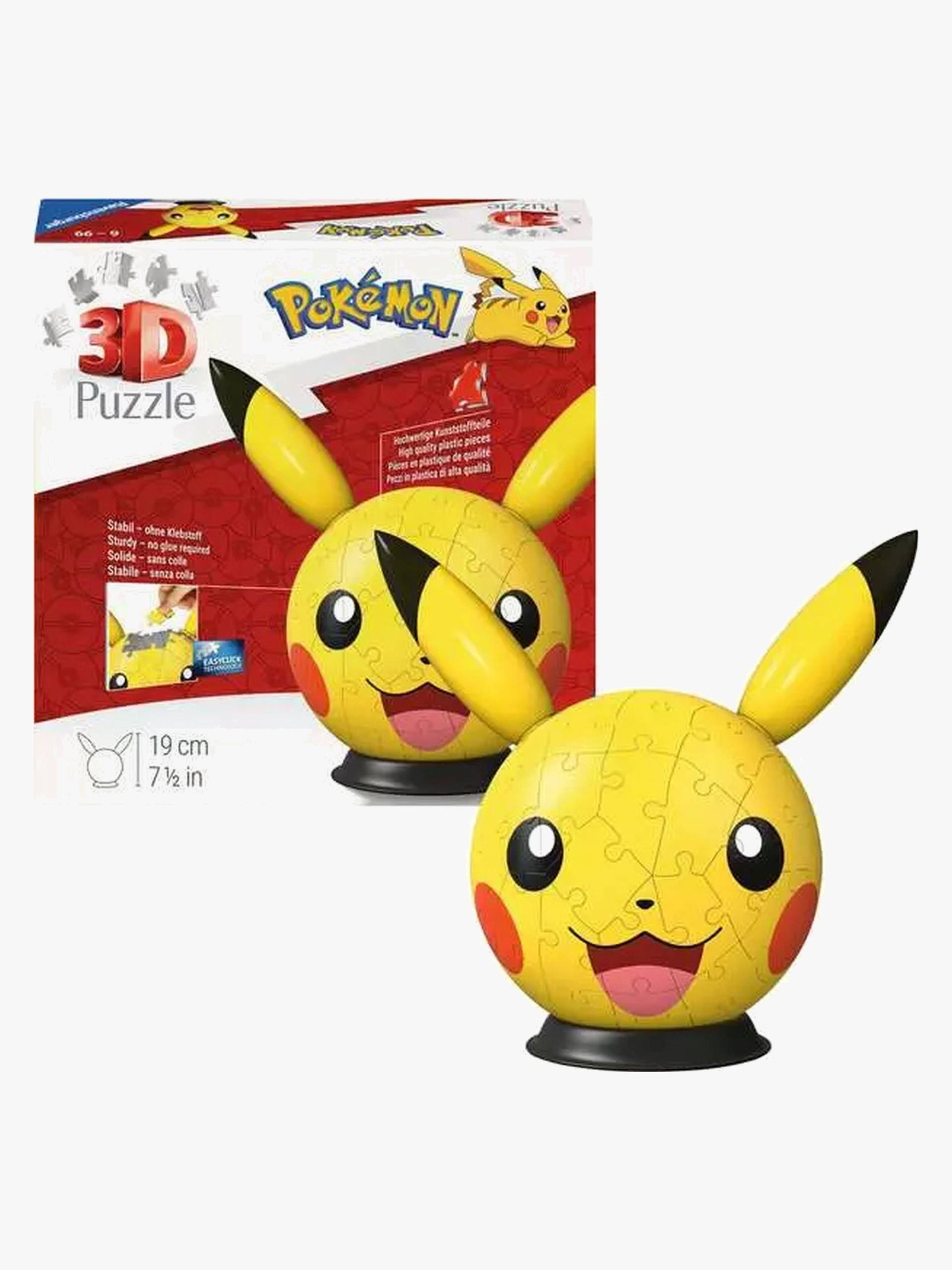 Ravensburger 3D-Puzzle Pikachu mit Ohren, 72 Teile von Ravensburger
