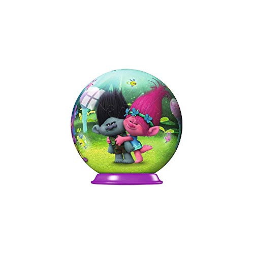 Ravensburger - 3D Puzzleball: Trolls, 54 Teile, sortiert - verschiedene Varianten Ravensburger - 3D Puzzleball: Trolls, 54 Teile, sortiert - verschiedene Varianten von Ravensburger