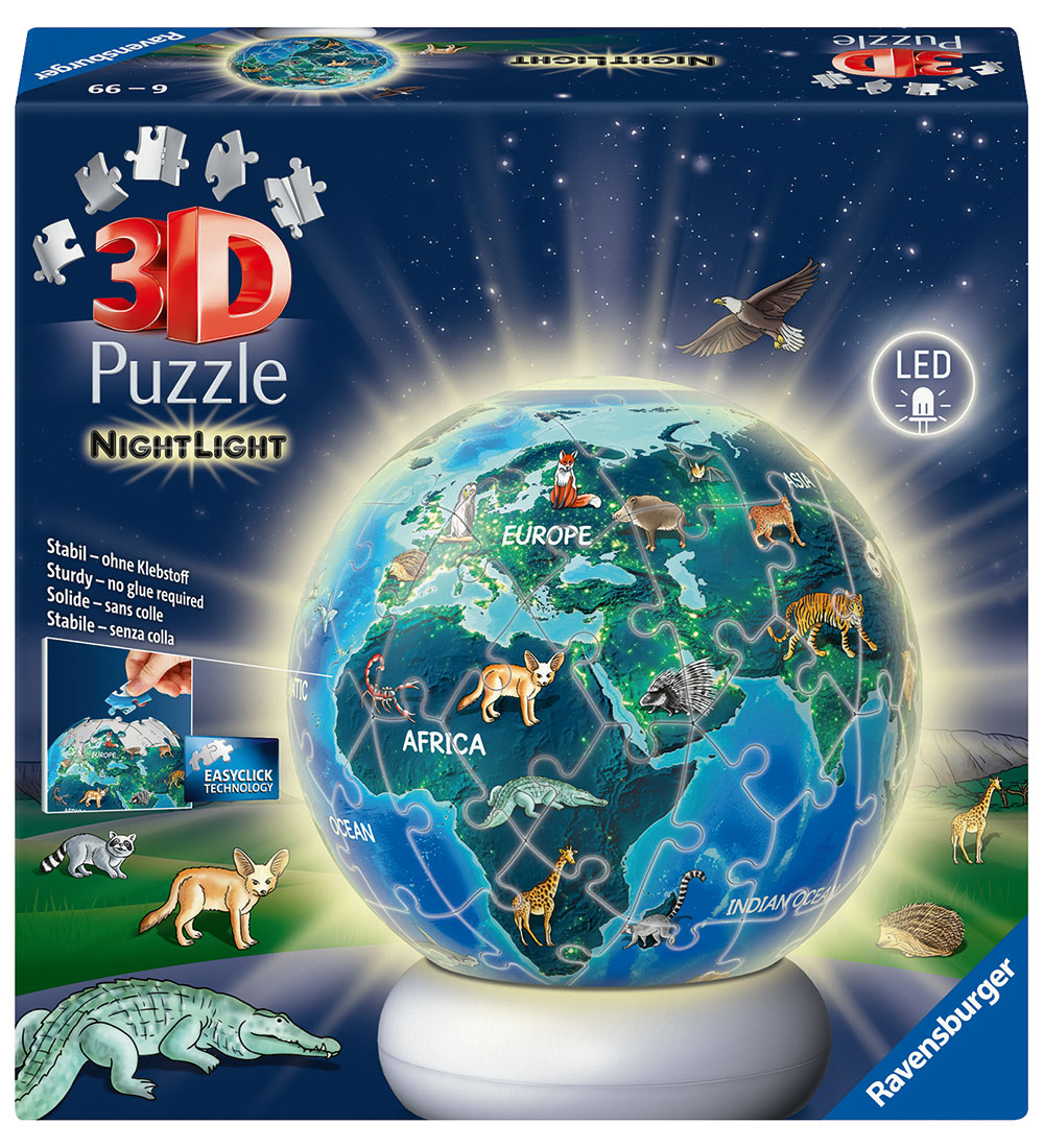 Ravensburger 3D Puzzlespiel/Nachtlicht - 73 Teile - Nachtlicht D - Ravensburger - One Size - Puzzlespiele von Ravensburger