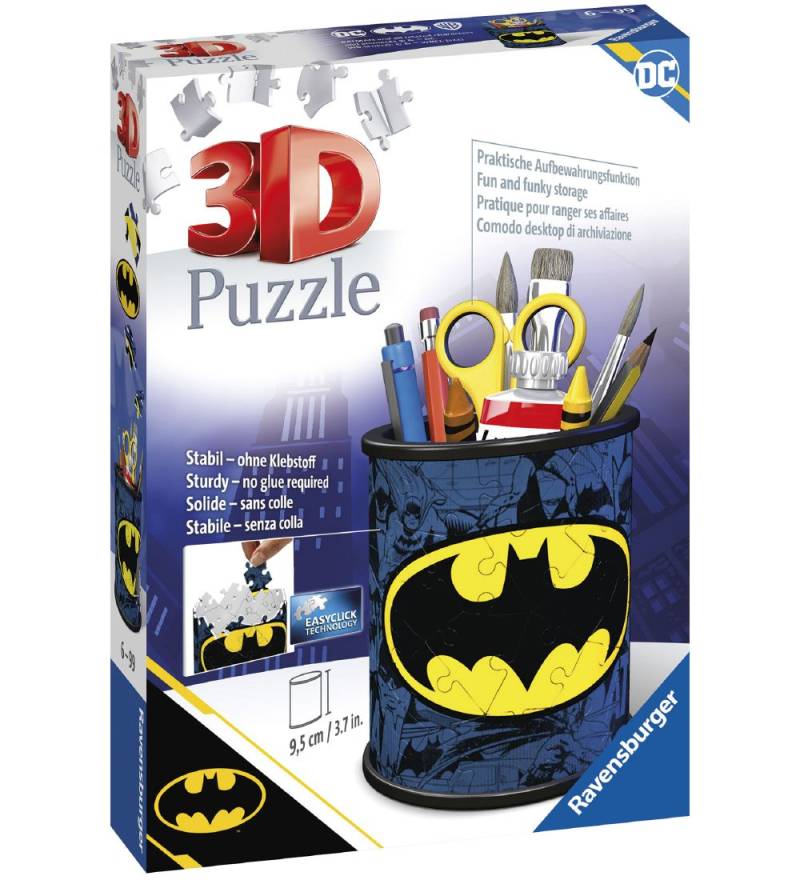 Ravensburger 3D Puzzlespiel - 54 Teile - Batman Bleistift Cup - Ravensburger - One Size - Puzzlespiele Ravensburger 3D Puzzlespiel - 54 Teile - Batman Bleistift Cup - Ravensburger - One Size - Puzzlespiele von Ravensburger