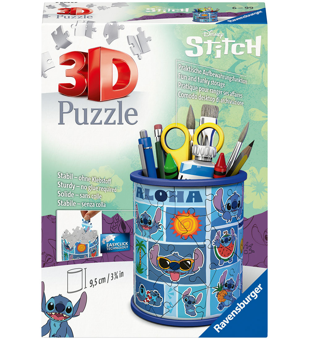 Ravensburger 3D Puzzlespiel - 54 Teile - Bleistift Cup Disney St - Ravensburger - One Size - Puzzlespiele Ravensburger 3D Puzzlespiel - 54 Teile - Bleistift Cup Disney St - Ravensburger - One Size - Puzzlespiele von Ravensburger