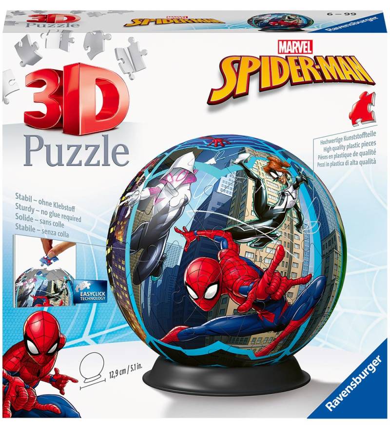 Ravensburger 3D Puzzlespiel - 72 Teile - Spider-Man - Ravensburger - One Size - Puzzlespiele Ravensburger 3D Puzzlespiel - 72 Teile - Spider-Man - Ravensburger - One Size - Puzzlespiele von Ravensburger