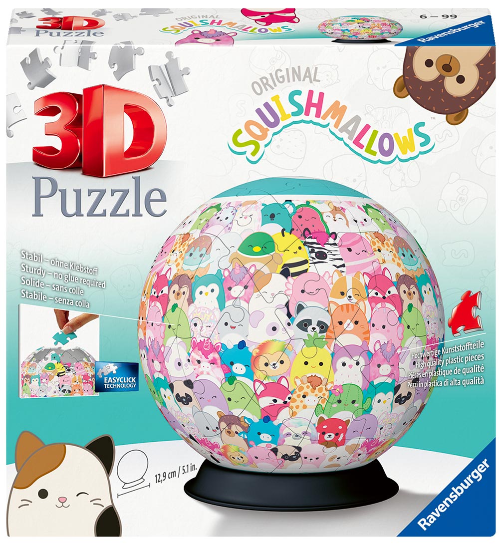 Ravensburger 3D Puzzlespiel - 72 Teile - Squishmallows - Ravensburger - One Size - Puzzlespiele von Ravensburger