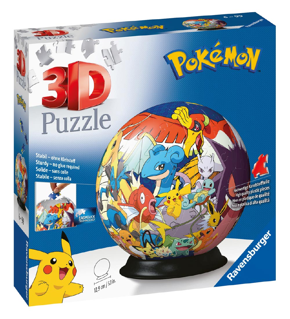 Ravensburger 3D Puzzlespiel - 73 Teile - Pokémon - Ravensburger - One Size - Puzzlespiele Ravensburger 3D Puzzlespiel - 73 Teile - Pokémon - Ravensburger - One Size - Puzzlespiele von Ravensburger