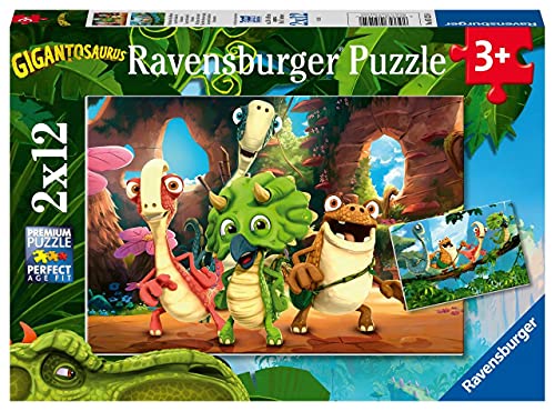 Ravensburger 4005556051250 Gigantosaurus Animali 2 x 12 Stück von Ravensburger