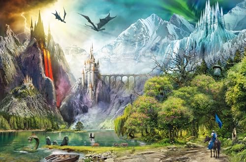 Ravensburger Puzzle 16462 - Drachen - Reign of Dragons - 3000 Teile Puzzle für Erwachsene und Kinder ab 14 Jahren von Ravensburger