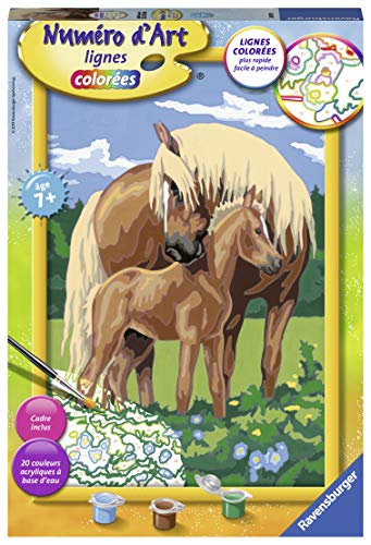 Ravensburger 4005556289219 Numéro d'art - Grand - Fiers Chevaux Kreative Freizeit, Large von Ravensburger