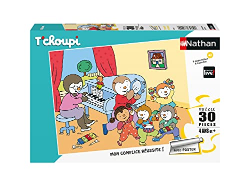 Nathan Puzzle 30-teilig T'choupi Macht die Musik, Kinder, 4005556863686, Neant Nathan Puzzle 30-teilig T'choupi Macht die Musik, Kinder, 4005556863686, Neant von NATHAN