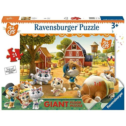 Ravensburger 44 Katzen A Puzzle, Boden, 24 Teile, 03015 Ravensburger 44 Katzen A Puzzle, Boden, 24 Teile, 03015 von Ravensburger