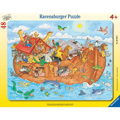 Ravensburger 48 Teile Rahmenpuzzle -  Die Arche Noah 48 Teile Puzzle Ravensburger-06604 von Ravensburger