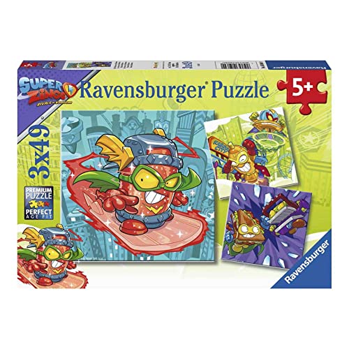 Ravensburger 5084 Super Zings SuperZings/SuperThings Dinosaur Für Kinder ab 5 Jahren, Bunt, 49 piezas, Puzzle 3x49 Ravensburger 5084 Super Zings SuperZings/SuperThings Dinosaur Für Kinder ab 5 Jahren, Bunt, 49 piezas, Puzzle 3x49 von Ravensburger
