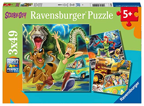 Ravensburger 5242 Scooby DOO 3 x 49 Teile Puzzle für Kinder ab 5 Jahren, Mehrfarbig von Ravensburger