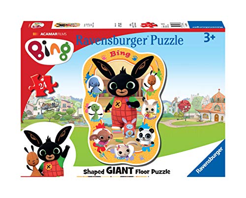 Ravensburger Bing Bunny 24-teiliges Riesenboden-Puzzle für Kinder ab 3 Jahren von Ravensburger