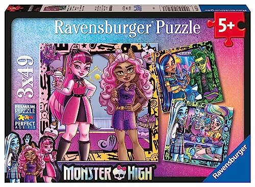Ravensburger 5723 2D Monster High Puzzle, bunt von Ravensburger