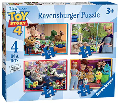 Ravensburger 6833 Toy Story Disney 4, 10,2 cm Box (12, 16, 20, 24 Teile) Puzzle für Kinder ab 3 Jahren, Mehrfarbig, 0 von Ravensburger