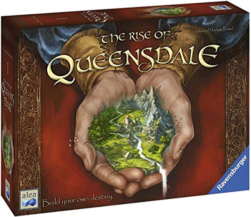 Ravensburger 82412 Rise of Queensdale Strategie-Brettspiel für Kinder & Erwachsene, Alter 12 und Jahre, Bauen Sie Ihr eigenes Destiny-Englisch Version, Mehrfarbig von Ravensburger