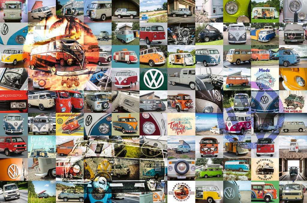 Ravensburger 99 VW Campervan Moments 3000 Teile Puzzle Ravensburger-16018 Ravensburger 99 VW Campervan Moments 3000 Teile Puzzle Ravensburger-16018 von Ravensburger