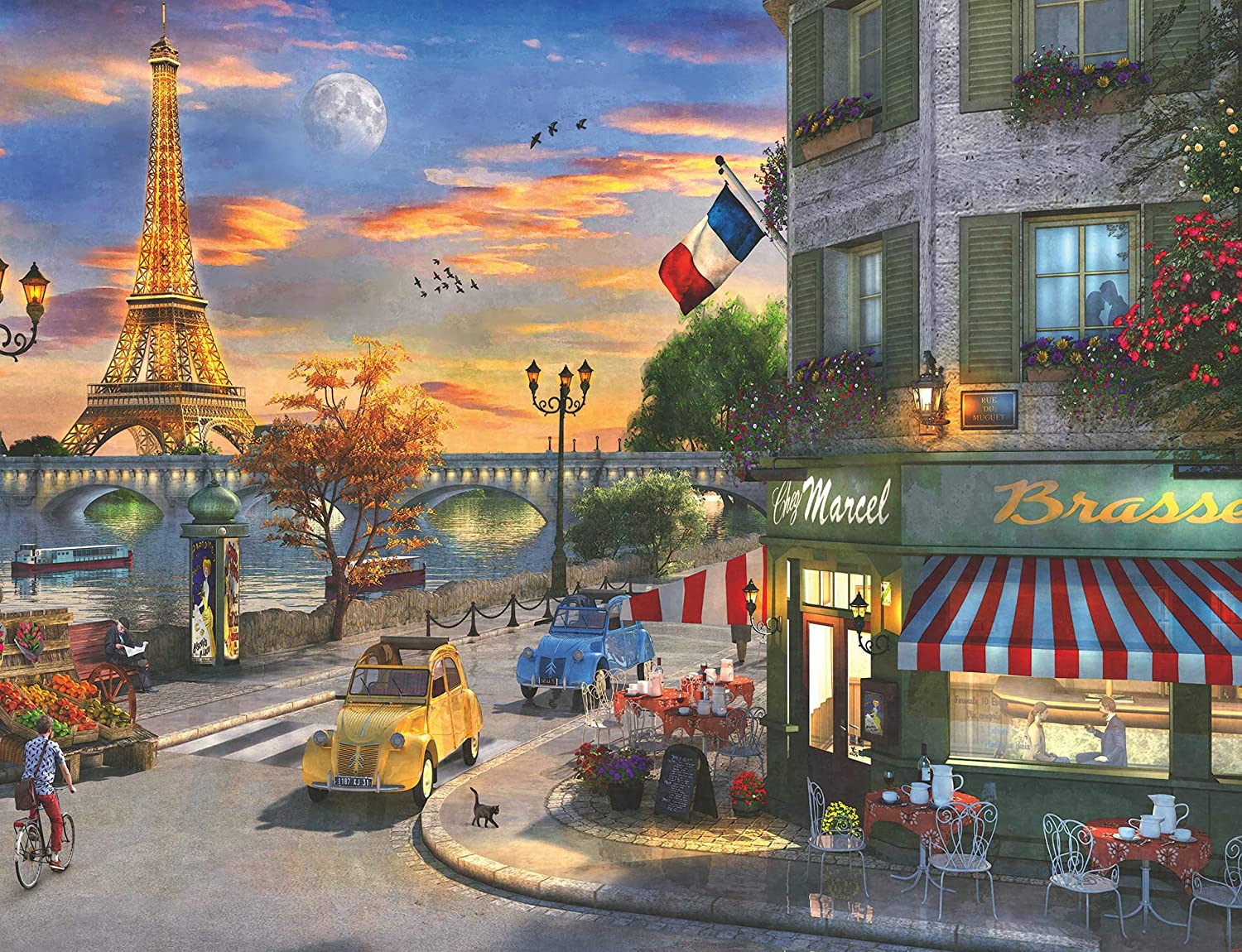 Ravensburger A Romantic Evening 2000 Teile Puzzle Ravensburger-16716 Ravensburger A Romantic Evening 2000 Teile Puzzle Ravensburger-16716 von Ravensburger