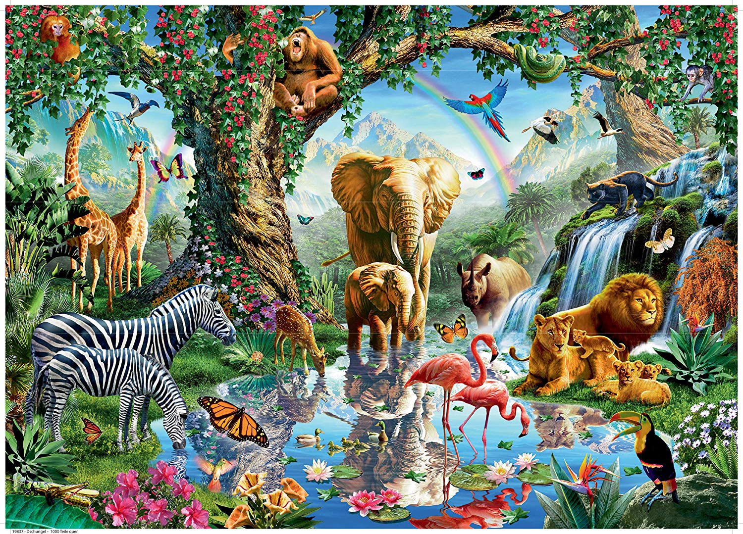 Ravensburger Abentuer im Dschungel 1000 Teile Puzzle Ravensburger-00682 Ravensburger Abentuer im Dschungel 1000 Teile Puzzle Ravensburger-00682 von Ravensburger