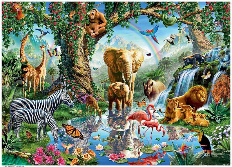 Ravensburger Abentuer im Dschungel 1000 Teile Puzzle Ravensburger-00682 Ravensburger Abentuer im Dschungel 1000 Teile Puzzle Ravensburger-00682 von Ravensburger