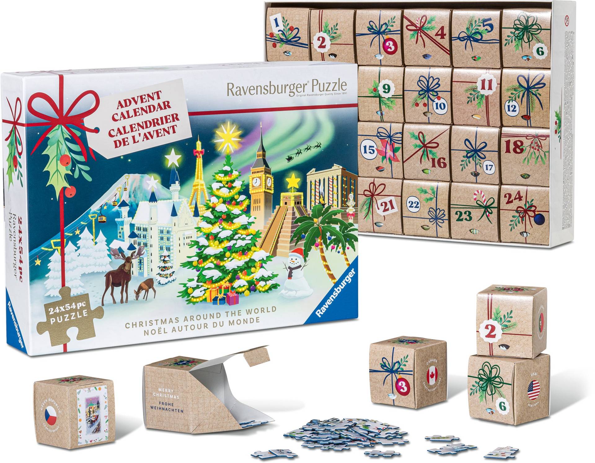 Ravensburger Adventskalender Puzzle Ravensburger Adventskalender Puzzle von Ravensburger
