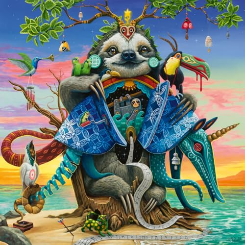 Ravensburger Afterglow 500-teiliges Puzzle | Magische gefährdete Welt von Dulk | Umweltfreundliche Kunst | Premium-Qualität | umweltfreundliche Materialien von Ravensburger