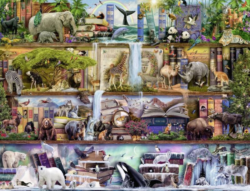 Ravensburger Aimee Steward - Großartige Tierwelt 2000 Teile Puzzle Ravensburger-16652 von Ravensburger
