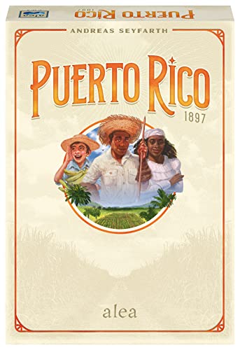 Ravensburger - Alea Puerto Rico 1987, Brettspiel für die ganze Familie, 2-5 Spieler, Geschenkidee für Erwachsene und Jungen ab 12 Jahren, italienische Ausgabe von Ravensburger