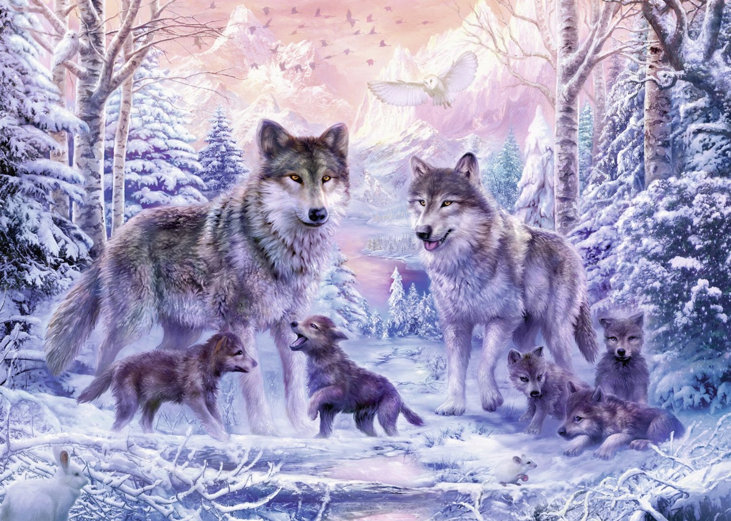 Ravensburger Arktische Wölfe 1000 Teile Puzzle Ravensburger-00647 Ravensburger Arktische Wölfe 1000 Teile Puzzle Ravensburger-00647 von Ravensburger