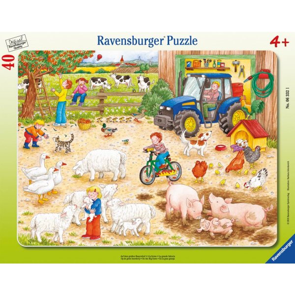 Ravensburger Auf dem großen Bauernhof 40 Teile Puzzle Ravensburger-06332 von Ravensburger