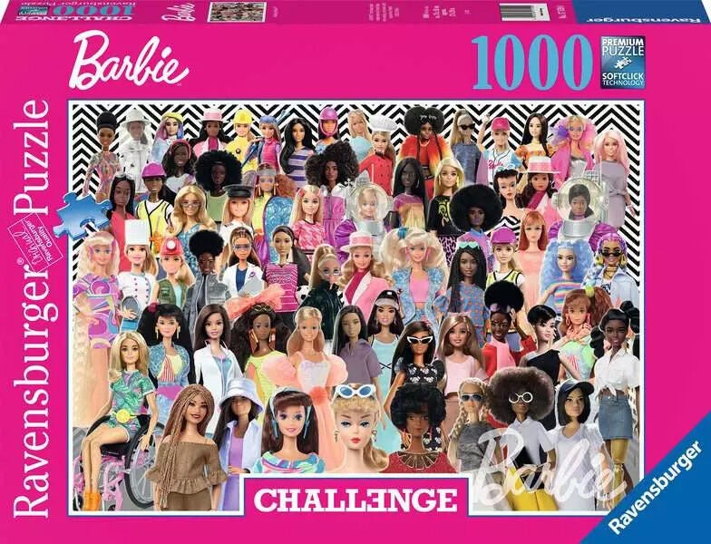 Ravensburger Barbie Challenge Puzzle 1000 Teile von Ravensburger