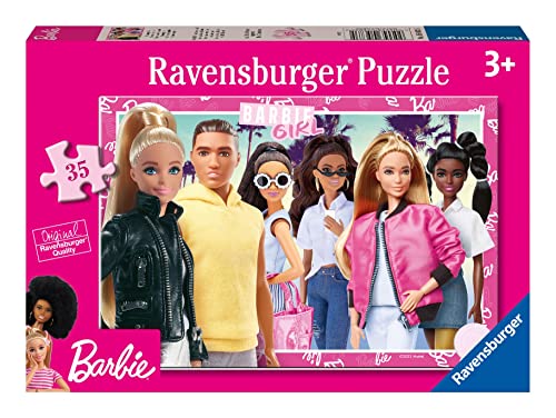 Ravensburger - Barbie-Puzzle, 35-teilige Sammlung, Puzzle für Kinder, Empfohlenes Alter 3+ Jahre von Ravensburger