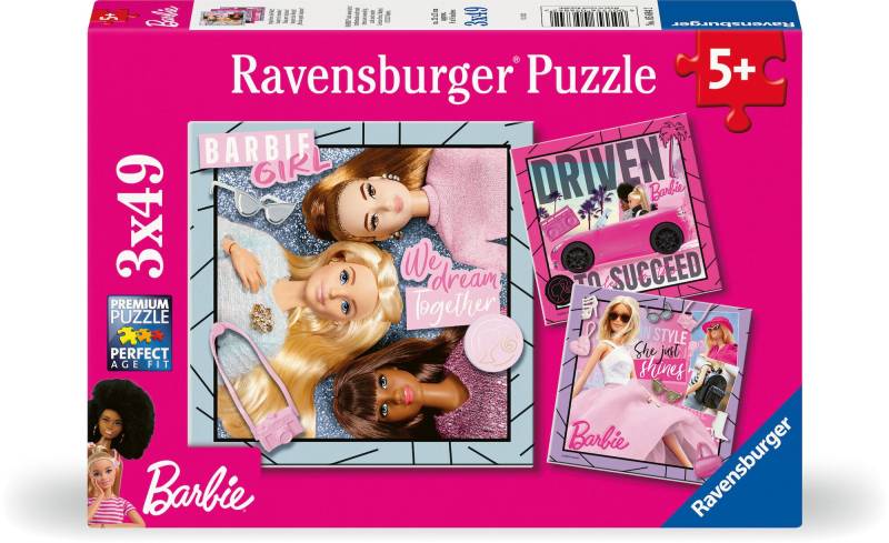 Ravensburger Barbie Puzzles 3x49 Teile von Ravensburger