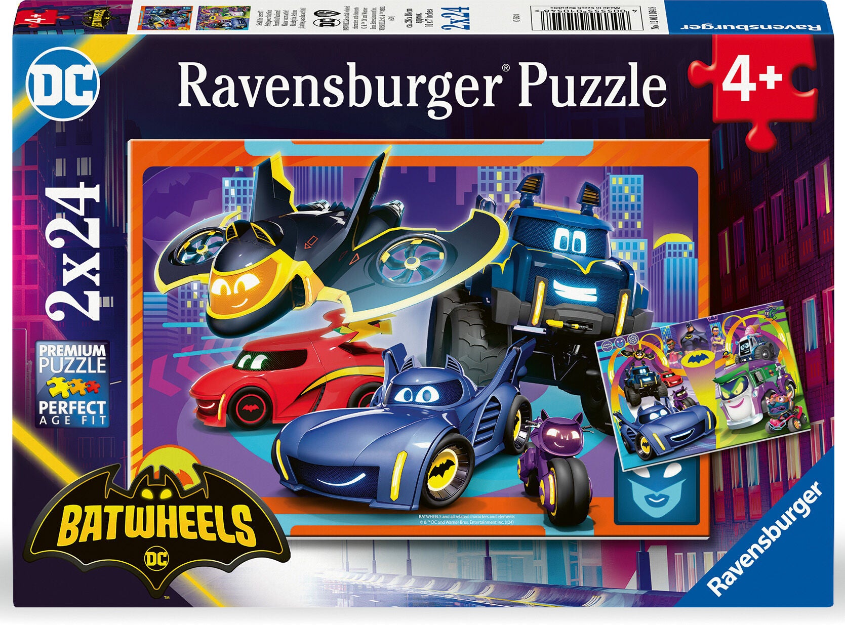Ravensburger Batwheels Puzzles 2x24 Teile Ravensburger Batwheels Puzzles 2x24 Teile von Ravensburger