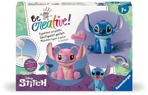 Ravensburger BeCreative Plaster Stitch - Bastelset für Kinder ab 7 Jahre, Gipsfiguren gießen und bemalen für Mädchen und Jungen - 23877 - Geburtstagsgeschenke, Deko selber basteln Ravensburger BeCreative Plaster Stitch - Bastelset für Kinder ab 7 Jahre, Gipsfiguren gießen und bemalen für Mädchen und Jungen - 23877 - Geburtstagsgeschenke, Deko selber basteln von Ravensburger
