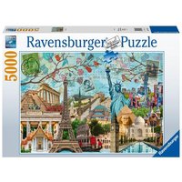 Puzzle Ravensburger Big City Collage 5000 Teile von Ravensburger