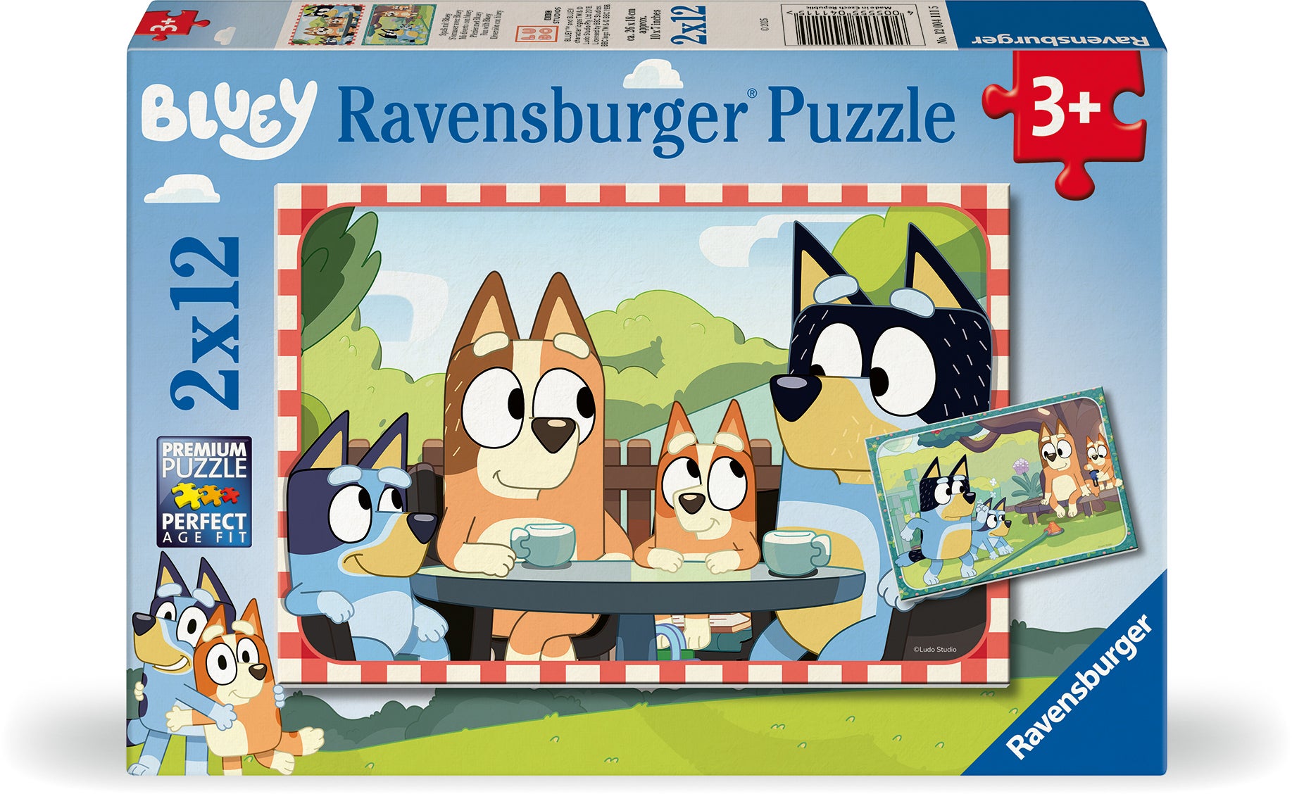 Ravensburger Bluey Puzzles 2x12 Teile Ravensburger Bluey Puzzles 2x12 Teile von Ravensburger