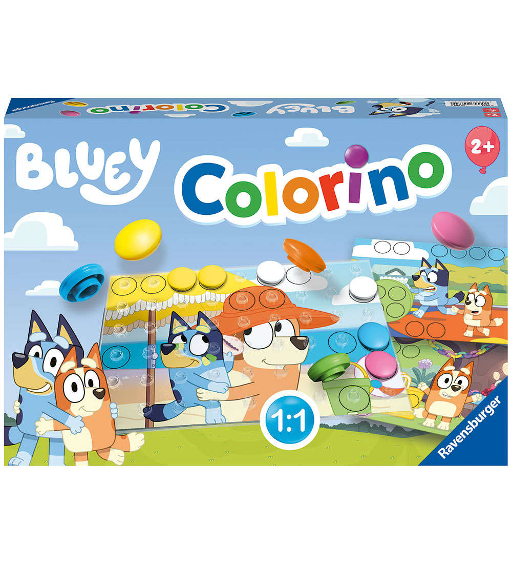 Ravensburger Brettspiel - Colorino - Bluey - Ravensburger - One Size - Brettspiele Ravensburger Brettspiel - Colorino - Bluey - Ravensburger - One Size - Brettspiele von Ravensburger