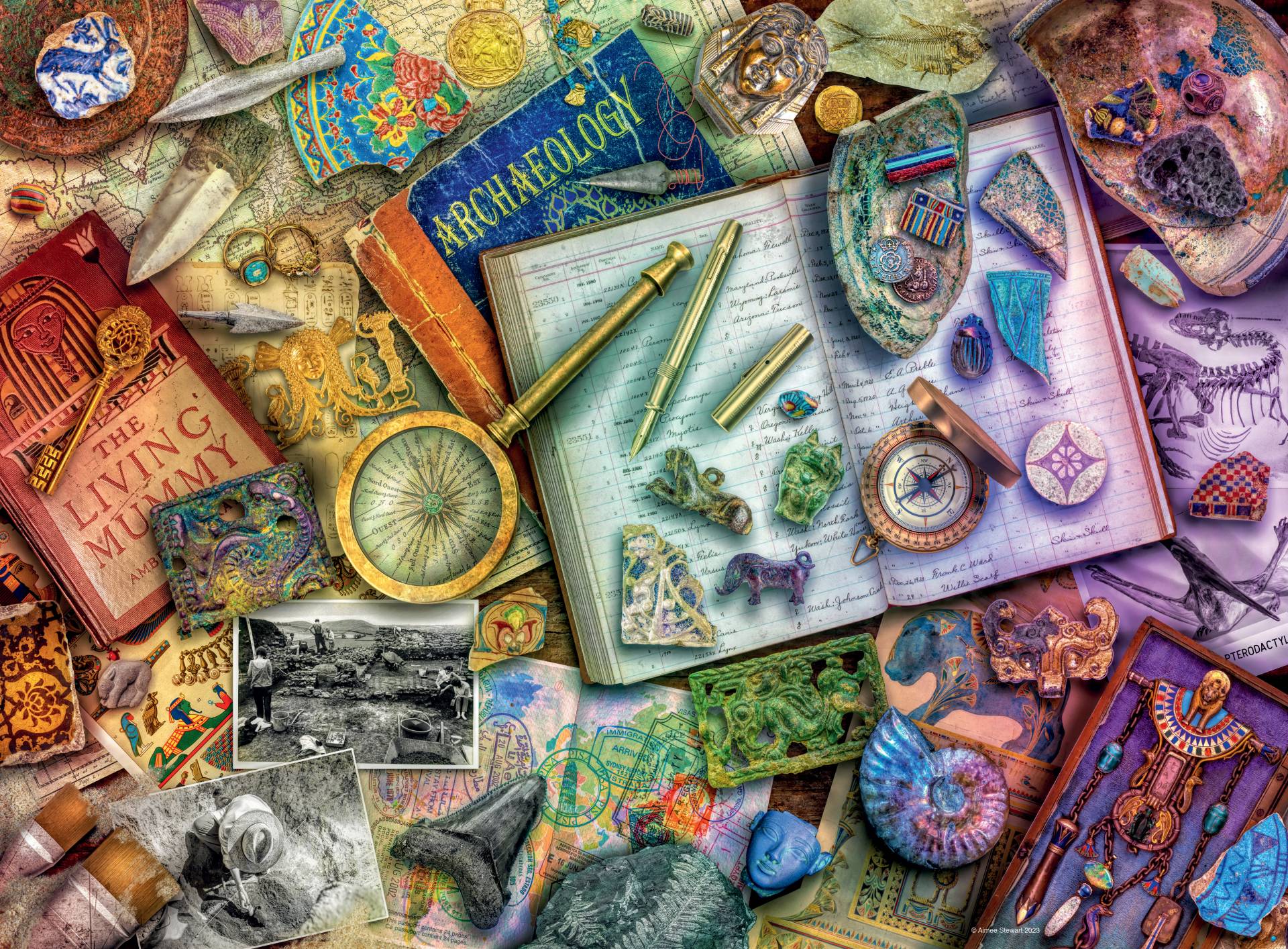 Ravensburger Büro des Archäologen 500 Teile Puzzle Ravensburger-00699 Ravensburger Büro des Archäologen 500 Teile Puzzle Ravensburger-00699 von Ravensburger