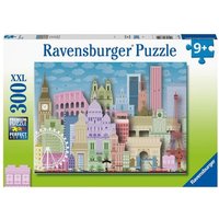 Kinderpuzzle 300 XXL Teile - Buntes Europa von Ravensburger Verlag GmbH