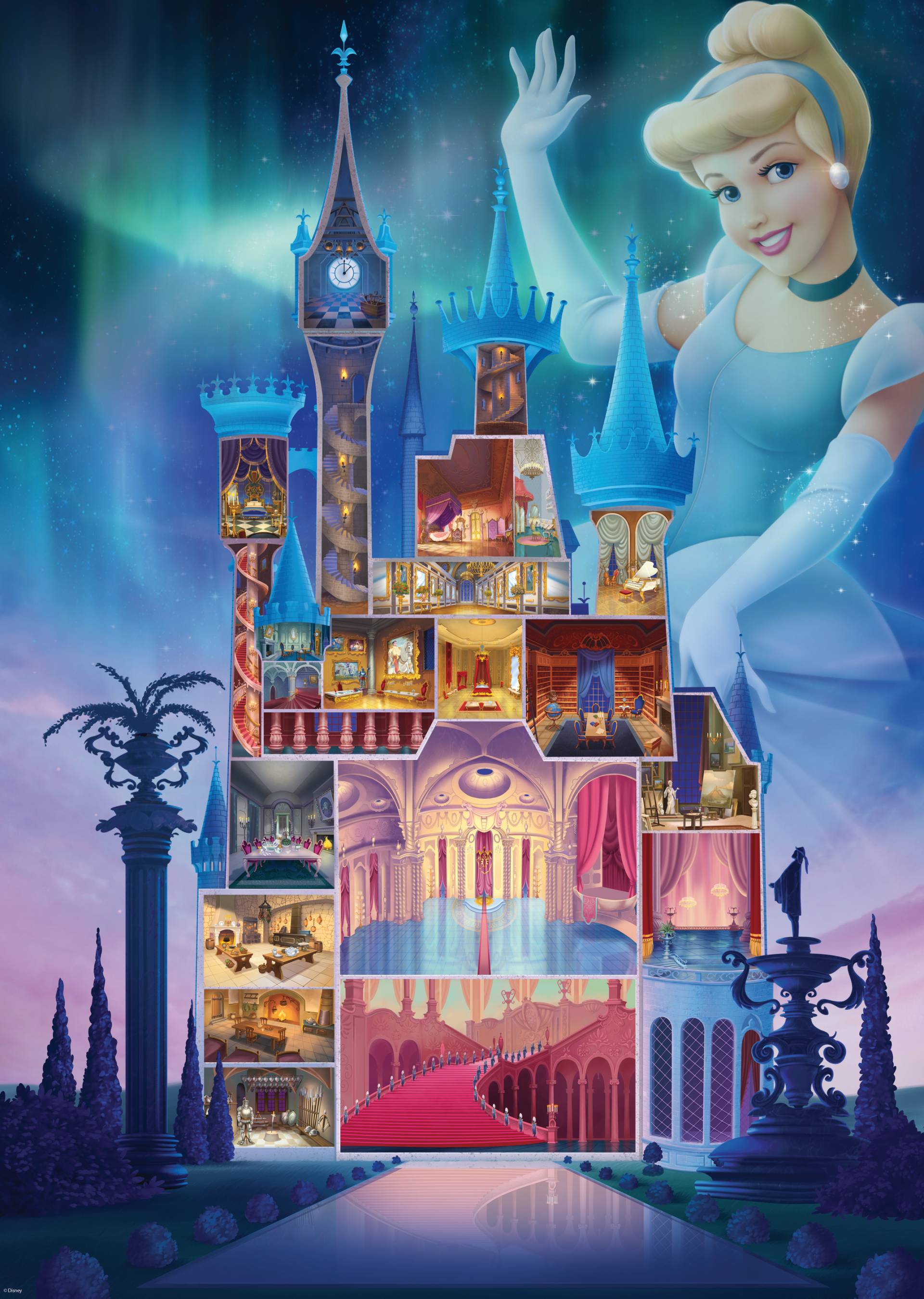 Ravensburger Cendrillon Château Disney 1000 Teile Puzzle Ravensburger-00259 Ravensburger Cendrillon Château Disney 1000 Teile Puzzle Ravensburger-00259 von Ravensburger