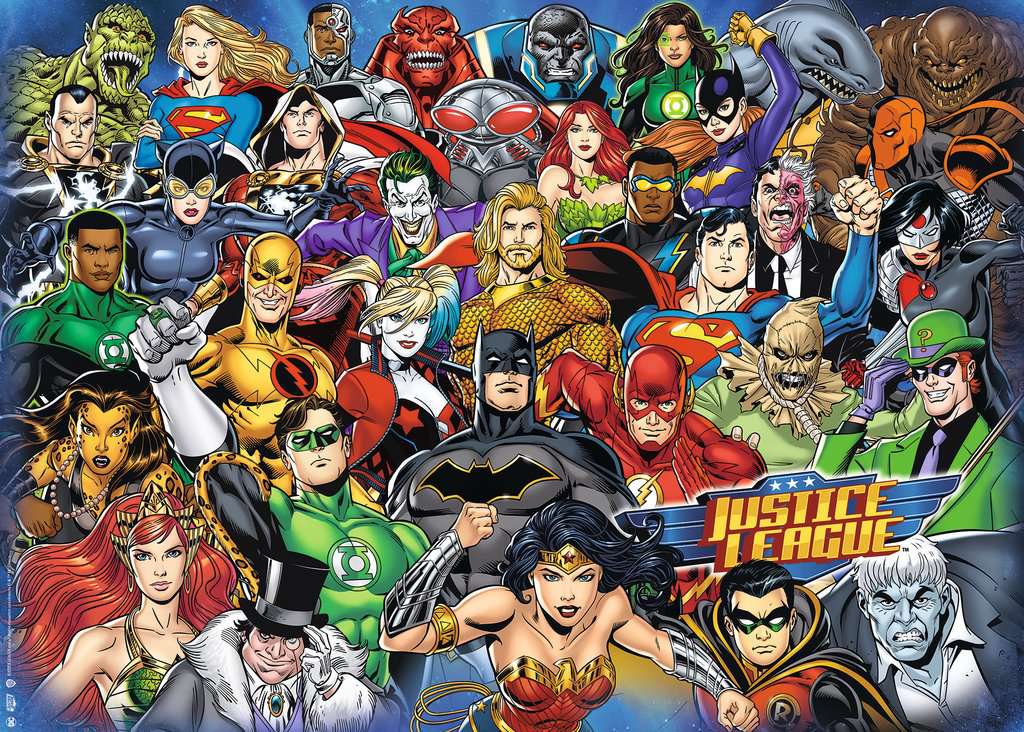 Ravensburger Challenge - DC Comics - Justice League 1000 Teile Puzzle Ravensburger-00565 Ravensburger Challenge - DC Comics - Justice League 1000 Teile Puzzle Ravensburger-00565 von Ravensburger