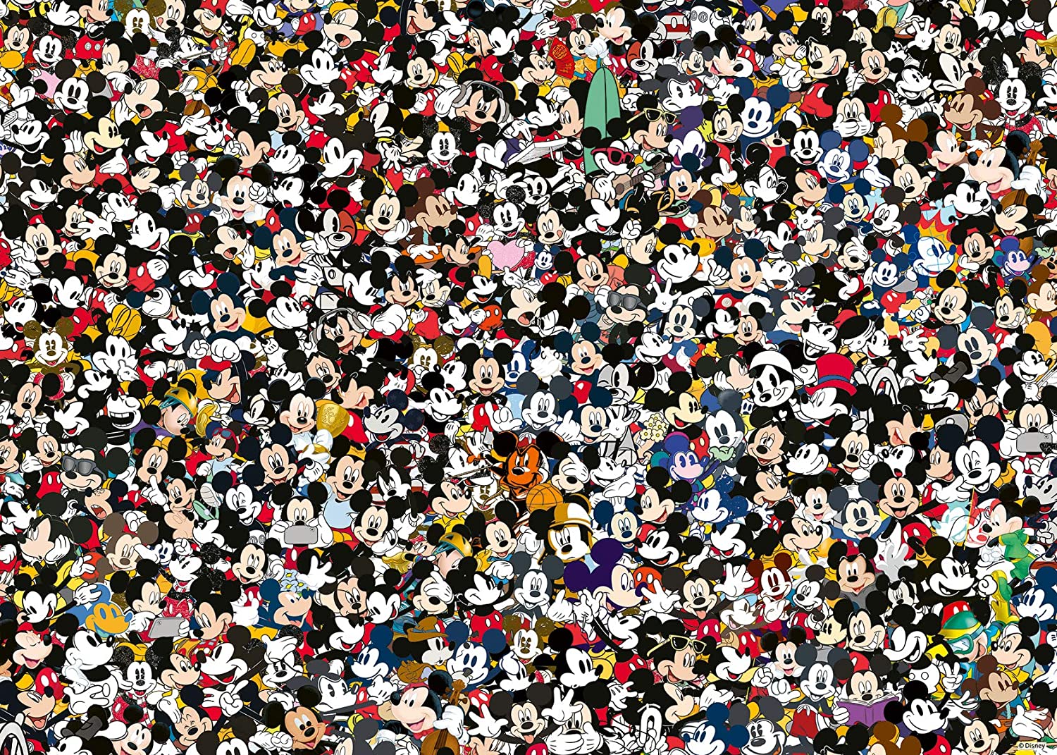Ravensburger Challenge - Mickey Mouse 1000 Teile Puzzle Ravensburger-00529 Ravensburger Challenge - Mickey Mouse 1000 Teile Puzzle Ravensburger-00529 von Ravensburger