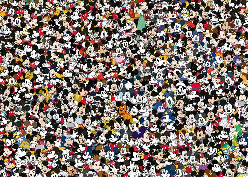 Ravensburger Challenge - Mickey Mouse 1000 Teile Puzzle Ravensburger-00529 von Ravensburger
