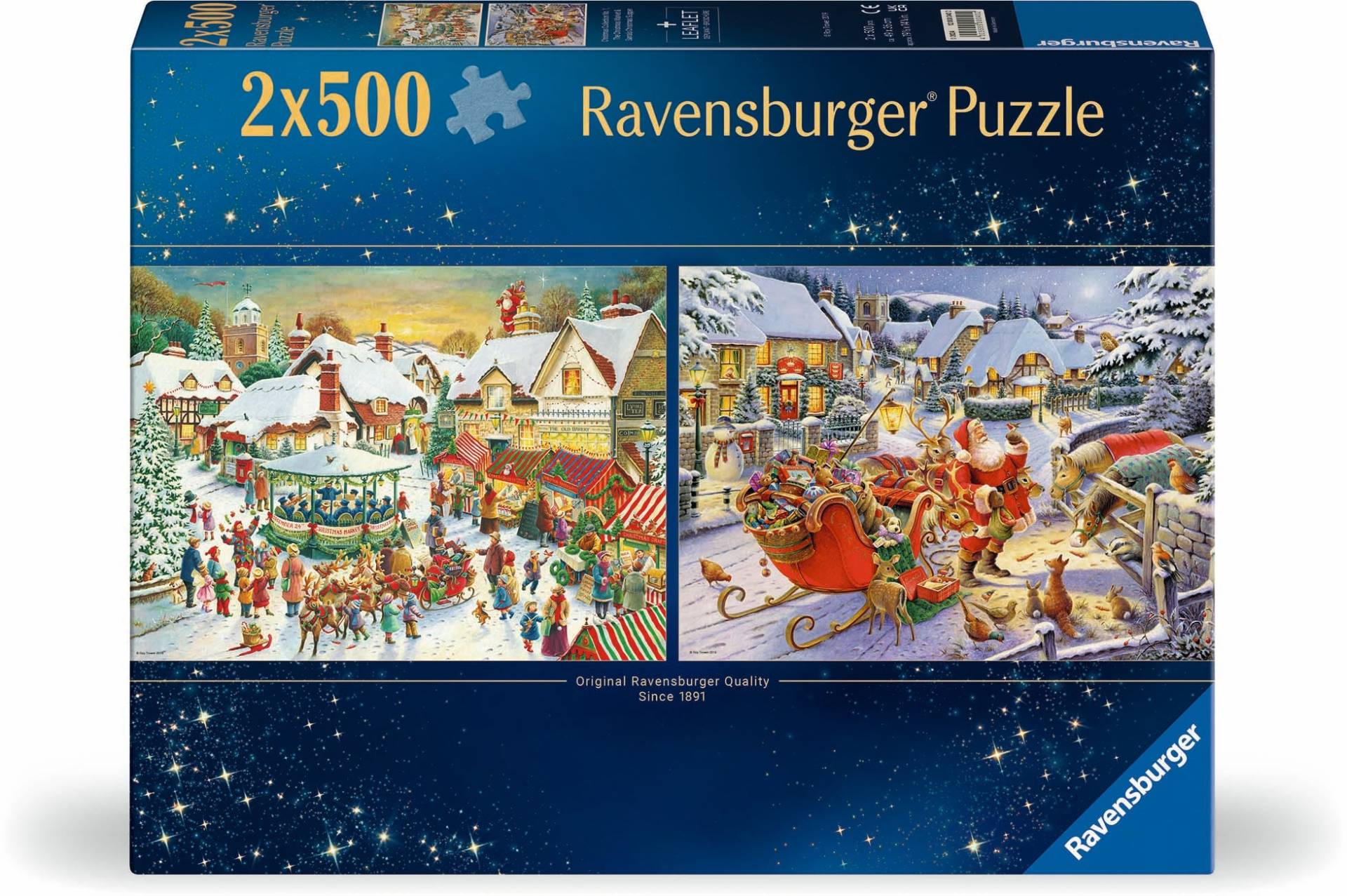 Ravensburger Christmas Collection No1 Puzzle 2x500 Teile Ravensburger Christmas Collection No1 Puzzle 2x500 Teile von Ravensburger