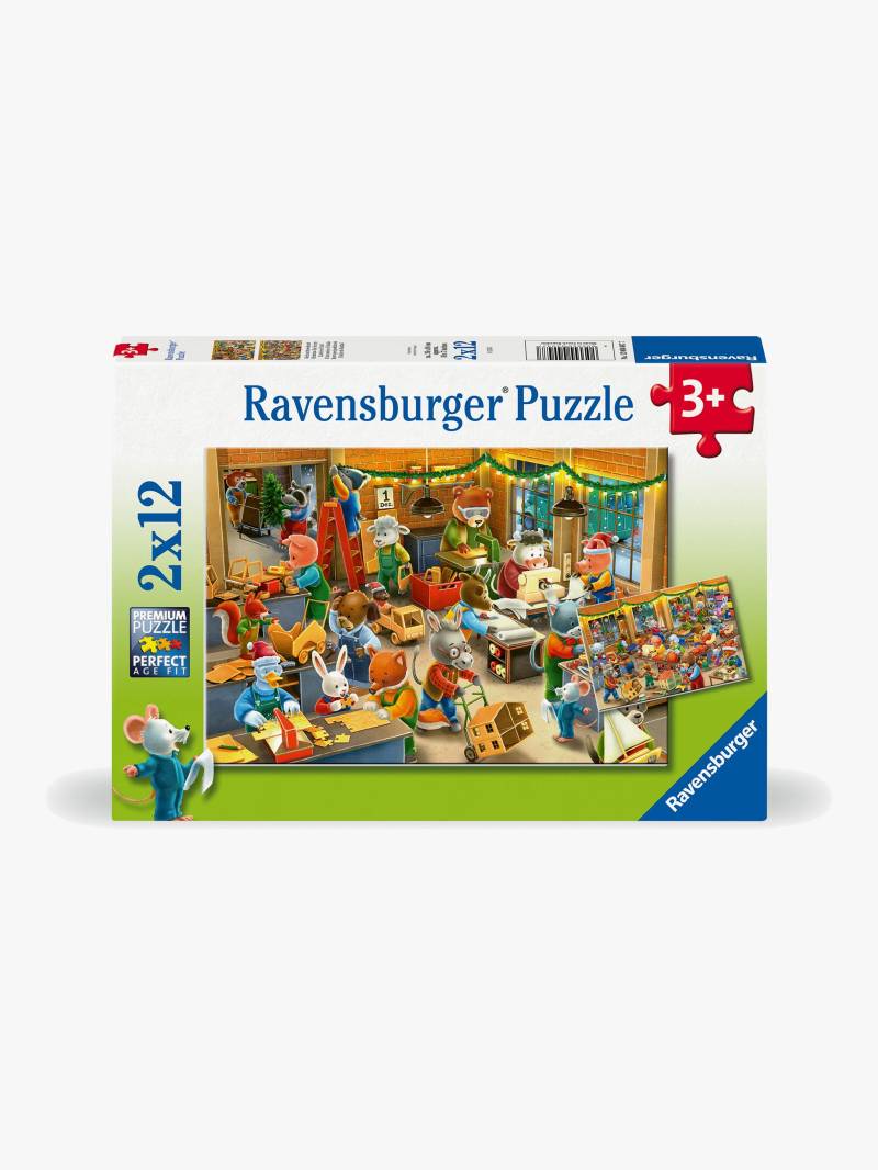 Ravensburger Christmas Toy Factory Puzzles 2x12 Teile Ravensburger Christmas Toy Factory Puzzles 2x12 Teile von Ravensburger