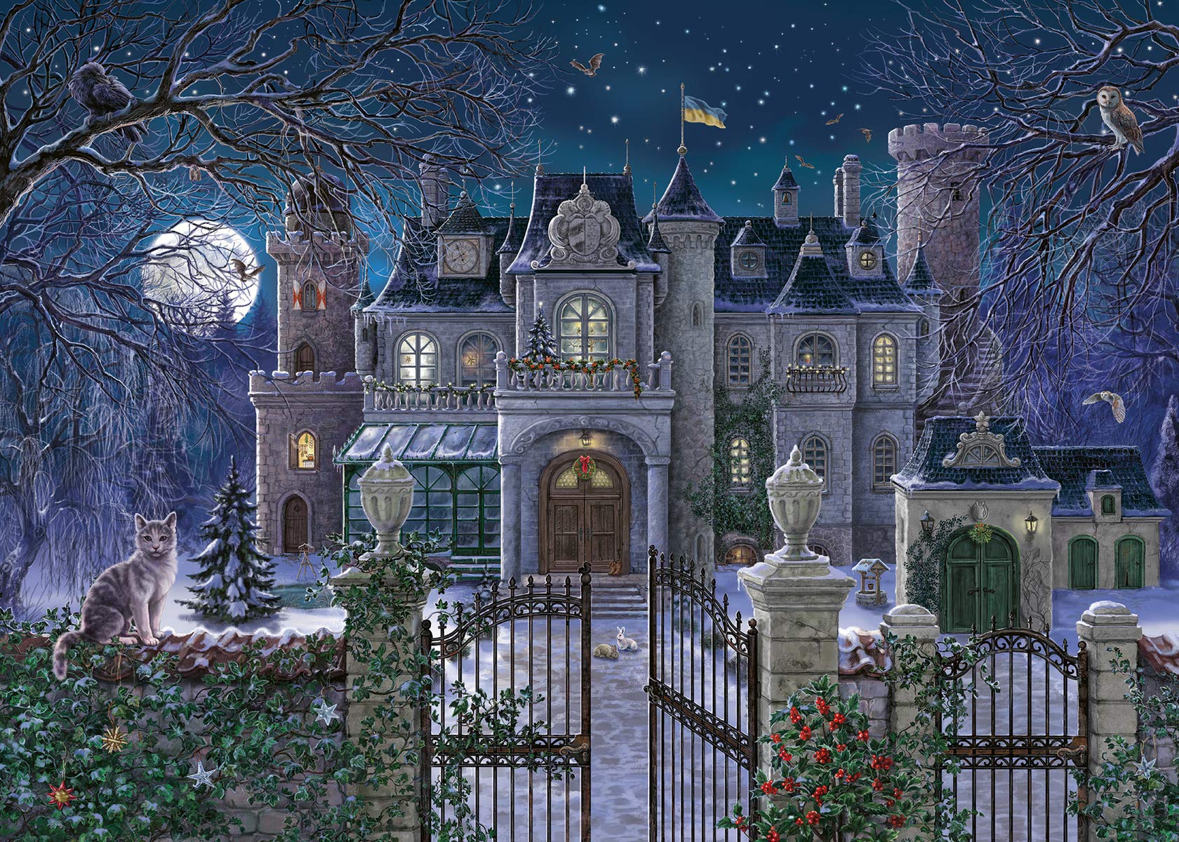 Ravensburger Christmas Villa 1000 Teile Puzzle Ravensburger-00505 Ravensburger Christmas Villa 1000 Teile Puzzle Ravensburger-00505 von Ravensburger