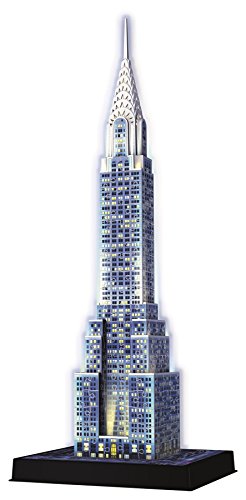 Ravensburger Chrysler Building Night Edition 3D Puzzle®, 216pc [Children's Jigsaw Puzzles] von Ravensburger
